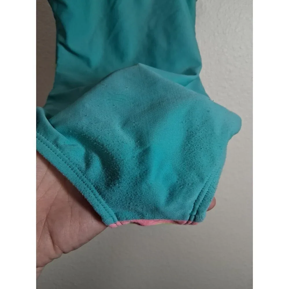 One Piece Girls Swimsuit Size 4T Retro Boho Y2K Summer Beach Pool